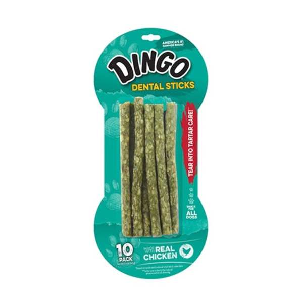 DINGO DENTAL STICKS 90 GR 10 UNIDADES